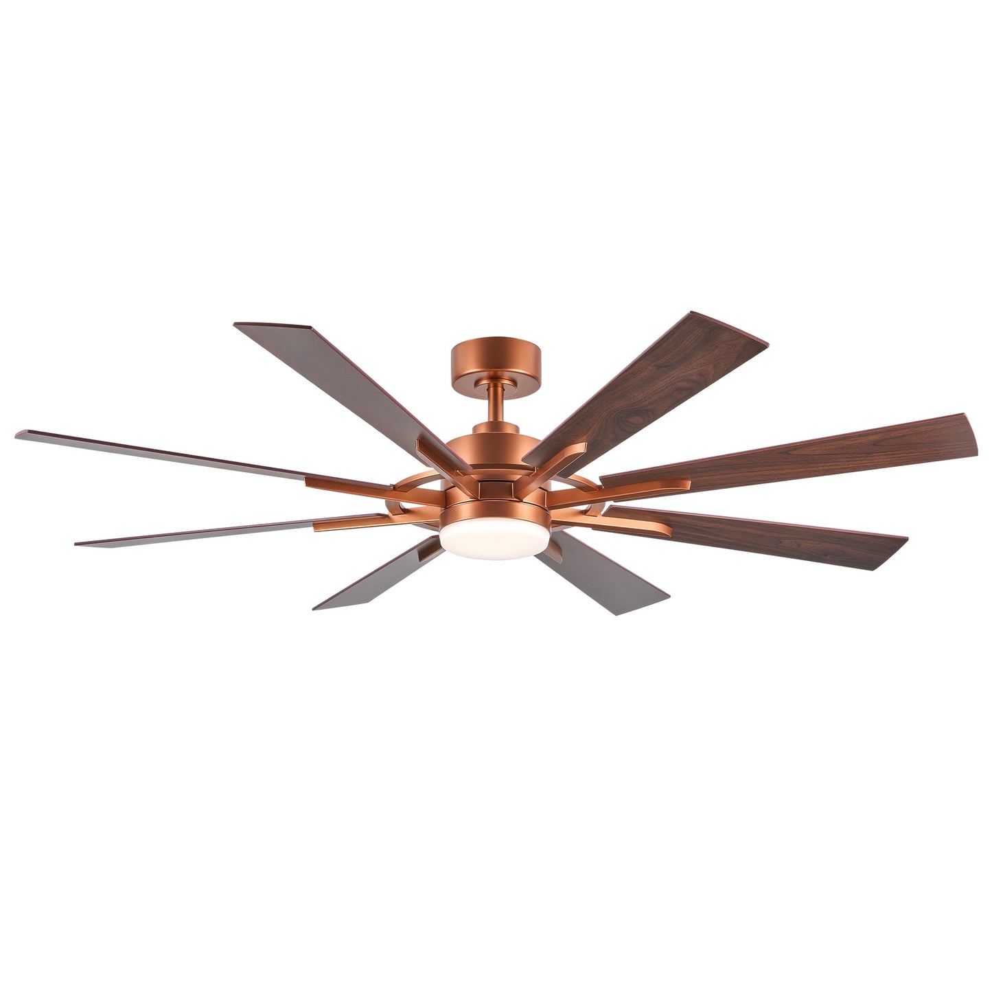 60" Ceiling Fan with Light and Remote Control for Farmhouse Living Room