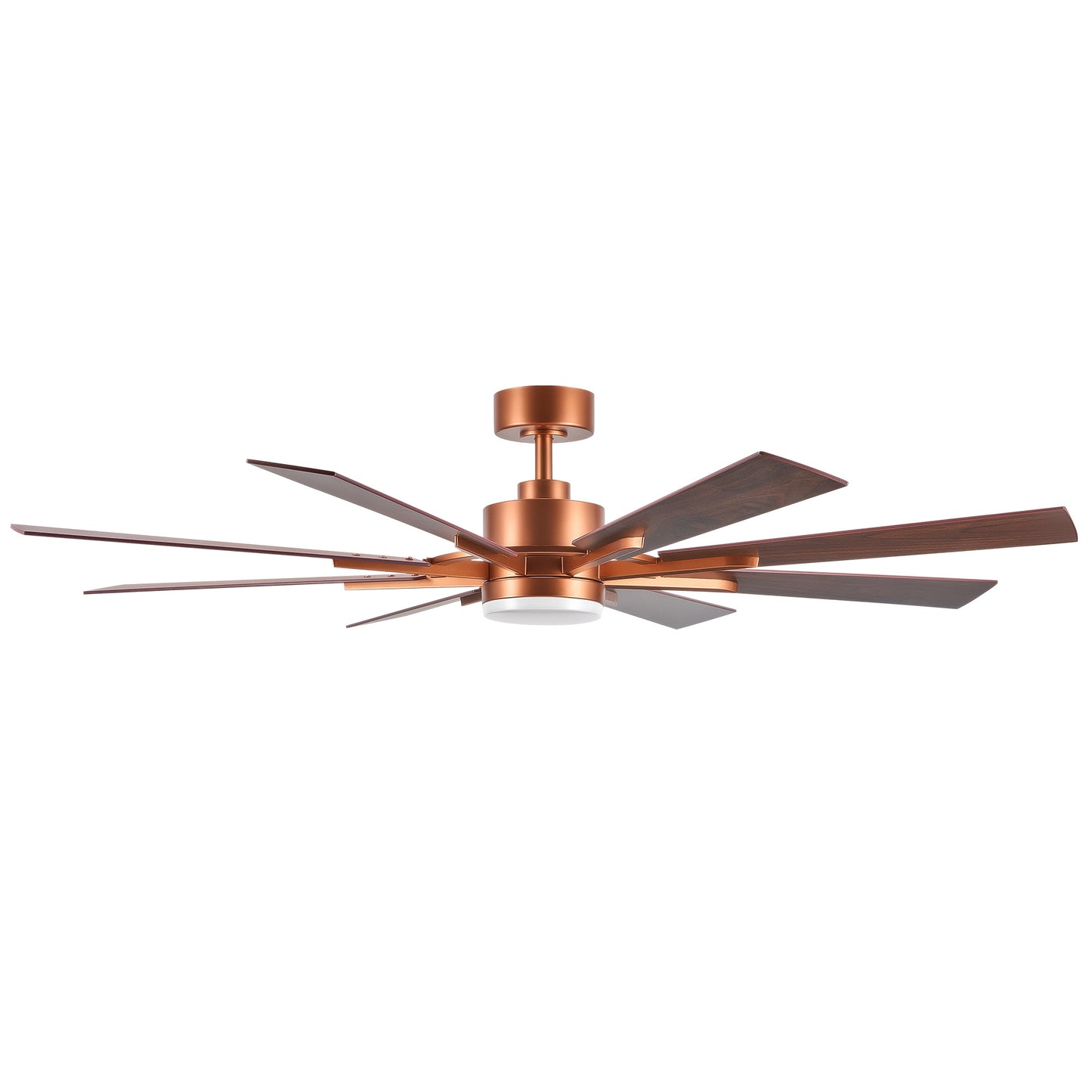 60" Ceiling Fan with Light and Remote Control for Farmhouse Living Room