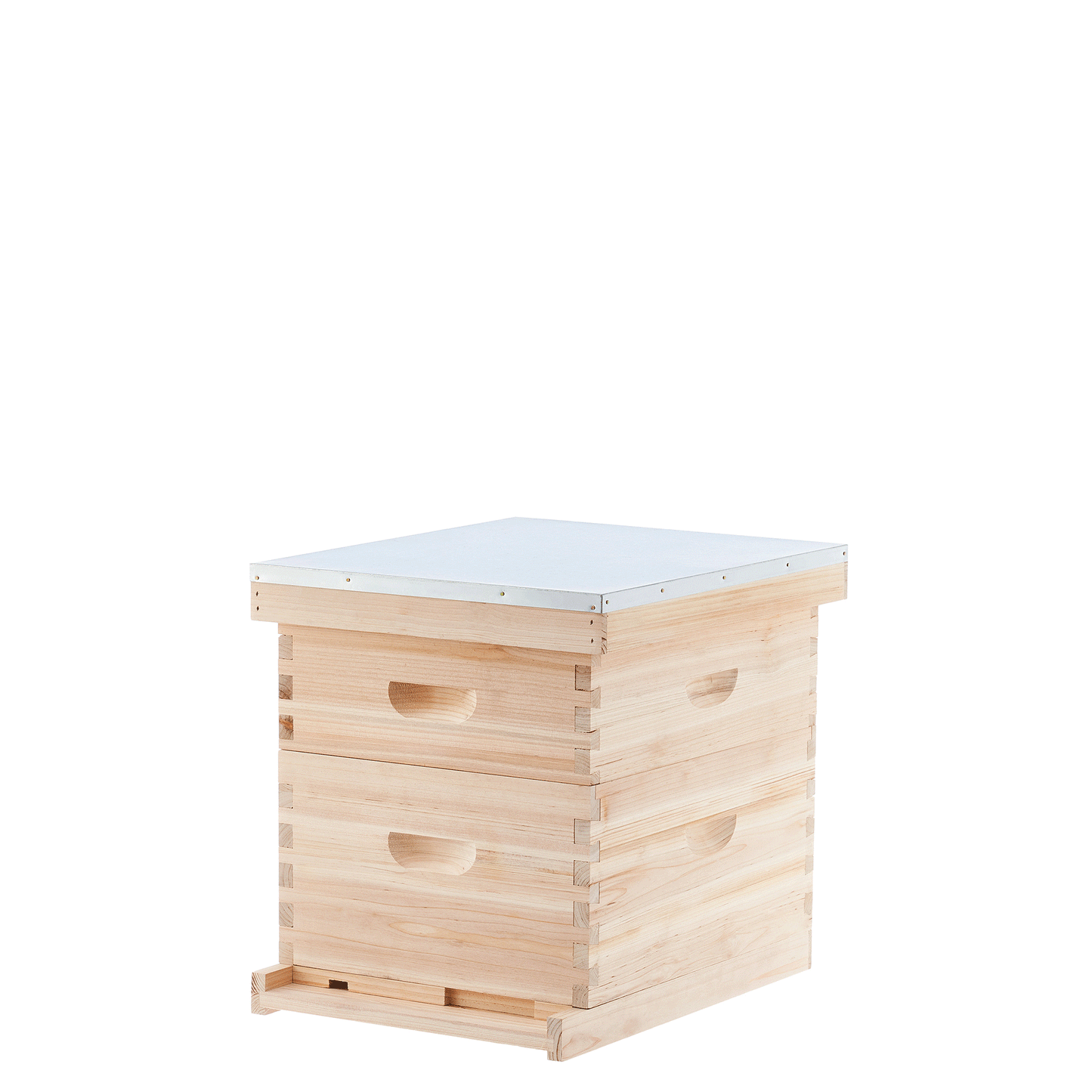 Bee Hive Boxes Starter Kit, Langstroth Beehive for Bee Keeping, 5 Layer Bee House with 4 Medium Storage Boxes & 1 Deep Brood Box